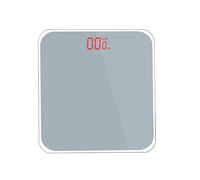 JINGYAN Básculas digitales Classic Minimalist Design Bathroom Scales Arrival Electronic Scale Tempered Glass Household Use Personal Weighing(Grijs)