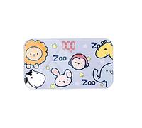 JINGYAN Básculas digitales Cute Portable Body Scales Fat Weight Colorful USB Charging Scale Digital LED Display Bathroom Products(Style 2 USB charging)
