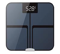 JINGYAN Básculas digitales Electronic APP Control Body Weight Scale Fat Water Calorie Smart Digital for Human Health Bathroom Measure