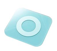 JINGYAN Básculas digitales Household Small Electronic Green Weight Scale Student Dormitory Health Weighing Adult Body Bedroom Living Room(Battery)