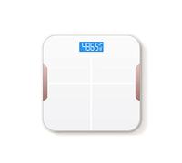 JINGYAN Básculas digitales Smart Weight Scale Glass Body Fat Lcd Display USB Charging Bathroom Accessories