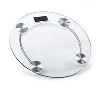 JINGYAN Básculas digitales Transparent Bathroom Scales LCD Electronic Digital Smart Scale Bear 180 KG Body Weight Balance Floor