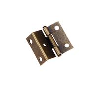 JINGYAN Bisagras 10pcs Cabinet Door Luggage Furniture Decorative Hinges Jewelry Wooden Box Vintage Hinges
