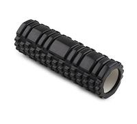 JINGYAN Bloques de yoga 1Pcs 26 * 7.5cm Pilates Column Yoga Massage Roller Block Muscle Relax Brick Gym Exercise Fitness Equipment(Schwarz)