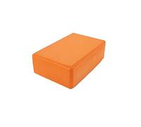 JINGYAN Bloques de yoga Eva Espuma yoga block props ladrillo gimnasio pilates columna retroceso ejercicio culturismo fitness deporte entrenamiento equipo for el hogar(Orange)
