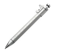 JINGYAN Bolígrafos de tinta gel Multi Functional Caliper Pen Ball Ink Travel Scale Roller Creative Stationery