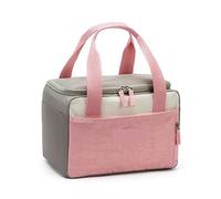 JINGYAN Bolsas de almuerzo Portable Lunch Bag Large Capacity Insulated Box Tote Cooler Handbags Thermal Food Storage Bags