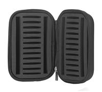 JINGYAN Bolsas de pesca Portable Fly Fishing Lure Storage Case Spinner Spoon Bait Box Fishook EVA Container Bag Accessories Tools Canvas Oxford