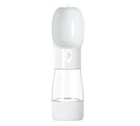 JINGYAN Botella de Agua para Perros Portable Water Bottle For Animals, Pets, Dog, Cat, Water Feeder, Dog, Cat, Feeding, For Dog, Cat, Outdoor Ride, Travel Supplies(Branco)
