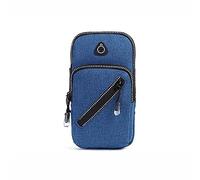 JINGYAN Brazaletes para teléfonos móviles Running Gym Cycling Deporte Entrenamiento Bolsa de Teléfono Cubierta Caja de la Banda del Brazo(Blue)