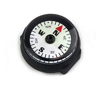 JINGYAN Brújulas Wristband Compass/Super Luminous Compass/Basic Diving Compass/Outdoor Compass Accessories/No Bubble Capsule(Schwarz)