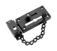 JINGYAN Cadenas para puertas Safe, practical, stable, and strong lock. Room safety chain. Hotel door Theft-proof(Schwarz)