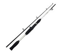 JINGYAN Cañas de Pescar Fishing Rod Outdoor Metal 1.5L .7L(White,1.5M)