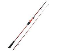 JINGYAN Cañas de Pescar Light Jigging Squid Fishing Rod Spinning Lure MAX Sections Titanium Tip Sea Boat Casting