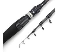 JINGYAN Cañas de Pescar Light Telescopic Fishing Rod Spinning Lure Weight 1-5g Beginners Catch Small Fish Pole(Spinning Rod,192cm)