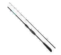 JINGYAN Cañas de Pescar Octopus Fishing Rod Casting 1.68-2.02m 2 Section Fast Action Boat Rods Saltwater Hanchi Jigging(Blue,1.85m)