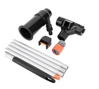 JINGYAN Cepillos para Piscina Cabezal de vacío para Piscina con Mango Bolsa, Spas, estanques, Fuentes, Limpiador cepillos, Suministros Limpieza para Piscinas, Accesorios