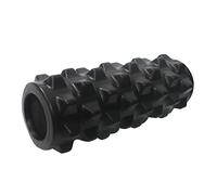 JINGYAN Cilindros de gomaespuma para fitness Gym Foam Roller Fitness Yoga Column Pilates Exercise Back Muscle Massage Soft Block Drop Shipping(Schwarz)