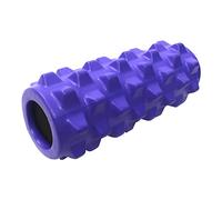 JINGYAN Cilindros de gomaespuma para fitness Gym Foam Roller Fitness Yoga Column Pilates Exercise Back Muscle Massage Soft Block Drop Shipping(Purple)
