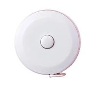 JINGYAN Cintas métricas Soft Tape Measure Double Scale Body Sewing Flexible Ruler for Weight Loss Medical Measurement Tailor Craft(White)