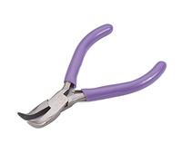 JINGYAN Circlip Polishing Carbon Steel Jewelry Pliers Round Needle Bent Flat Nose Side Cutting Tools Equipments