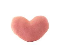 JINGYAN Cojines Cojín Lindo en Forma de corazón cojín Relleno Felpa Trasero Almohada sofá habitación Coche Decorativo Regalo(Pink)
