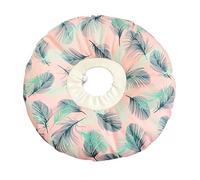 JINGYAN Collares básicos para Perros Cuello de Cuello for Perros Mascotas Collares Ajustables algodón Impermeable Pet Cono E-Collar con Lind PATTEL METTS Cat Dogs Herramienta(A5,S)