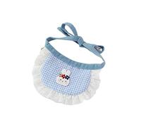 JINGYAN Collares Lindo Perro Mascota Babero Mascota Conejito Saliva Toalla Bichon Babero Gato Perro diseñador Collar de Perro Accesorios for Perros for Perros pequeños Collar de Gato(Talla nica)