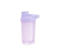 JINGYAN Copas de agua Protein Powder Shaker Bottle for Pre Work Out,Shakes,Smoothies with BPA free & Whisk Ball,500 ML Cup(A)