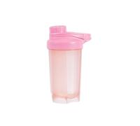 JINGYAN Copas de agua Protein Powder Shaker Bottle for Pre Work Out,Shakes,Smoothies with BPA free & Whisk Ball,500 ML Cup(D)