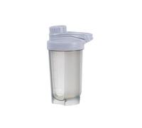 JINGYAN Copas de agua Protein Powder Shaker Bottle for Pre Work Out,Shakes,Smoothies with BPA free & Whisk Ball,500 ML Cup(C)