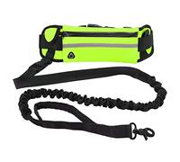 JINGYAN Correa para Perros Hands-Free Running Dog Leash Nylon Pet Products Dogs Harness Collar Jogging Lead Adjustable Waist Leashes Traction Belt Rope