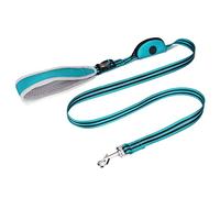 JINGYAN Correa para Perros Multifunctional Dog Leash Reflective Nylon Pet Leahs for Dogs Removable Handle Dog Lead with Garbage Bag Dispenser Traction Rope