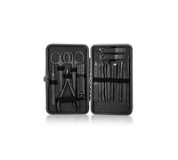JINGYAN Cortaúñas 7/10/16/18 PCS Cutters Manicure Set Clipper Juego de acero inoxidable Spoon Cuchara uñas Clippers Pedicura Tijeras Herramienta(18pcs)