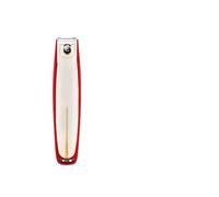 JINGYAN Cortaúñas Nail Clipper Cutter Duty Curved Edge For Adult Men Women Swing Out(Red)