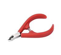 JINGYAN Cortaúñas Nail Clipper Stainless Steel Nail Cutter Trimming Toe Finger Cuticle Plier Dead Skin Remover Scissor Manicure Nail Art Tools(Red)