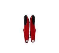 JINGYAN Cortaúñas Pliegue Nail Art Cuticle Nipper Clipper Edge Cutter Manicure Scissor Plier Portable Tool Pedicure Toenail Ingown(Red)