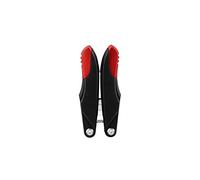 JINGYAN Cortaúñas Pliegue Nail Art Cuticle Nipper Clipper Edge Cutter Manicure Scissor Plier Portable Tool Pedicure Toenail Ingown(Schwarz)