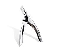 JINGYAN Cortaúñas Professional Nail Art Clipper Tipo Especial U WORD CONSEJOS FALSOS SOBRE LOS CORTADORES DE EDIBLES MANICURA Colorido Acero inoxidable Tools(Silver)