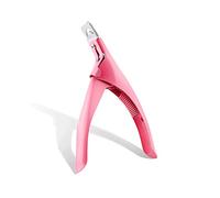 JINGYAN Cortaúñas Professional Nail Art Clipper Tipo Especial U WORD CONSEJOS FALSOS SOBRE LOS CORTADORES DE EDIBLES MANICURA Colorido Acero inoxidable Tools(Pink)
