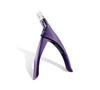 JINGYAN Cortaúñas Professional Nail Art Clipper Tipo Especial U WORD CONSEJOS FALSOS SOBRE LOS CORTADORES DE EDIBLES MANICURA Colorido Acero inoxidable Tools(Purple)