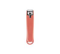 JINGYAN Cortaúñas Tijeras de uñas Single Toe, herramienta manicura especial plegable portátil a prueba salpicaduras(Red)