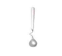 JINGYAN Cucharas de cocina Teaspoon Coffee Mixing Spoon Sugar Dessert Ice Cream Scoop Tableware Kitchen(Silver)