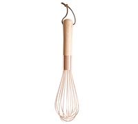 JINGYAN Cucharas de helado Kitchen Manual Egg Beater Stainless Steel Wood Balloon Whisk Cream Mixer Stirring Mixing Whisking Coil Style Tools