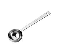 JINGYAN Cucharillas de café 1pc Stainless Steel Coffee Scoop, Tablespoon Measuring Spoon, Long Handle Spoons