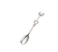 JINGYAN Cucharillas de café Coffee Spoon Round Head Spoons Honey Dessert Gift Mixing