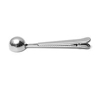 JINGYAN Cucharillas de café Two-in-one for Coffee Spoons stainless steel Gold Sealing Clip Recipient Cafe Decor for kitchen tools