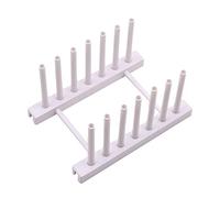JINGYAN Escurridores de platos Kitchen Organizer Pot Lid Rack Stainless Steel Spoon Holder Shelf Cooking Dish Pan Cover Stand Accessories(Purple)