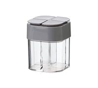 JINGYAN Especiero Sugar Salt Pepper Bottle Seasoning Box Kitchen Supplies Cumin Powder Container Multi Compartments Spice Storage Jars Tools