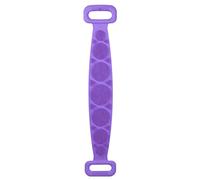 JINGYAN Esponjas para baños Body Sponge Silicone Brush Bath Towel Gel Cleansing Massage Exfoliating Bathroom Utensils(Purple)